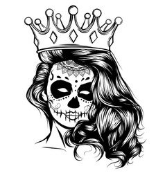 Free Free 156 Girly Skull With Crown Svg SVG PNG EPS DXF File