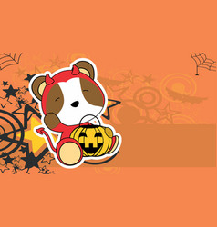 Chibi Halloween Hamster Evil Costume Character