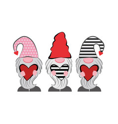 Valentines Day Gnome T Shirt Design