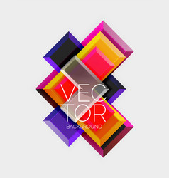 Arrow Square Geometric Abstract Background