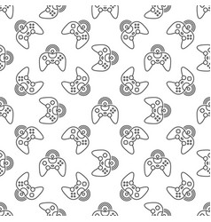 Game Controller Wireless Gamepad Seamless Pattern