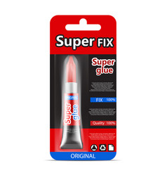 Super Fix Glue Tube Realistic