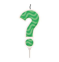 Question Mark Candle