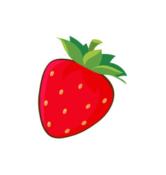 Strawberry Fruit Art Isolated