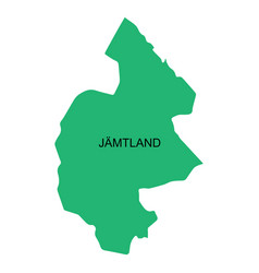 Jamtland County Map