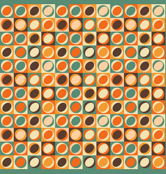 Mid-century Modern Seamless Pattern Geometric