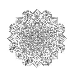 Circular Pattern Mandala Art Decoration Elements