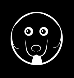 Dog - Minimalist And Flat Logo