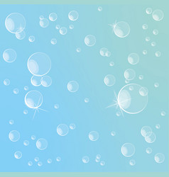 Soap Air Bubbles Background Purity Pale Blue