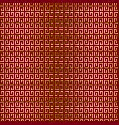 Seamless Golden Chinese Pattern Abstract B