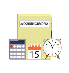 Accounting Records Concept Business Management