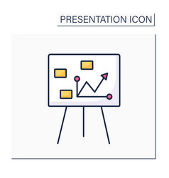 Flip Chart Color Icon