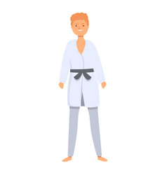 Karate Kid Icon Cartoon Sport School