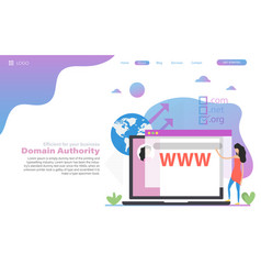 Web Header Template Domain Authority