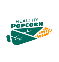 Healthy Popcorn Snack Tasty Organic Food Banner