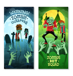 Zombie Banners Set