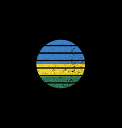 Grunge Style Flag Of The Rwanda