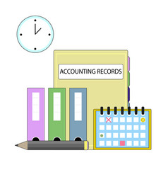 Accounting Records Organisation Folder