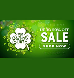 Saint Patricks Day Sale Banner