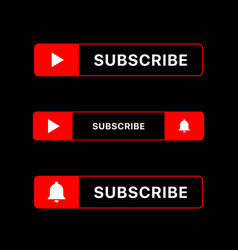 Youtube Subscribe Button Set Lower Thirds