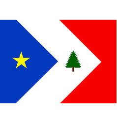 Flag Of The New England Acadians