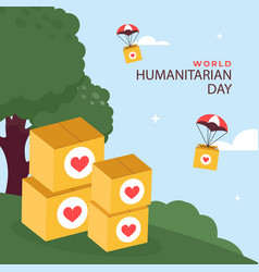 Flat World Humanitarian Day Awareness