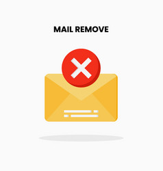 Mail Remove Flat Icon