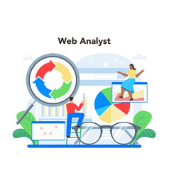 Website Analyst Concept Web Page Improvement