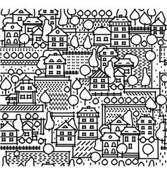 City pattern Royalty Free Vector Image - VectorStock