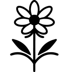 Flower - Black And White