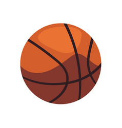 Flat Basketball Ball