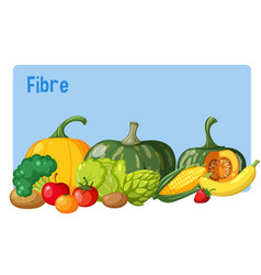 Fruit And Vegetable Pile Background