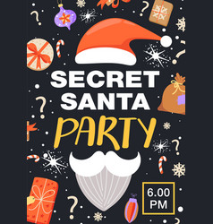 Secret Santa Invitation Template