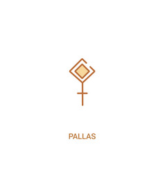 Pallas Concept 2 Colored Icon Simple Line Element