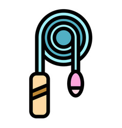 Endoscope Pipeline Icon Color Outline