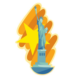 Statue Of Liberty Sticker New York Landmark