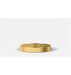 Gold Podium Or Showcase To Place Products 3d