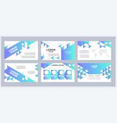 Social Media Presentation Templates Set