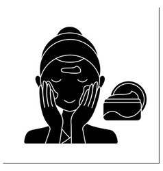 Cosmetology Glyph Icon