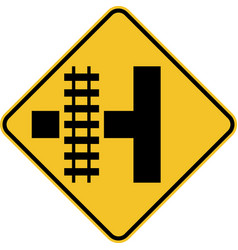 Highway Light Rail Transit Grade Crossing Left