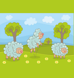 Sheep Royalty Free Vector Image - VectorStock