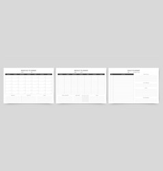 Planners For Month Week Day Organizer