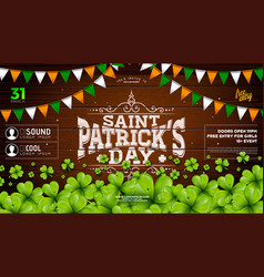 Saint Patricks Day Party Flyer With