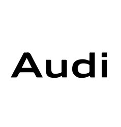 Audi Brand Logo Symbol Name Black Design