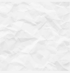 White Crumpled Paper For Background