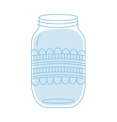 Glass Jar With Ornament