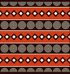 Abstract Geometric Seamless Pattern African