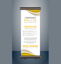 Corporate Rollup Banner Design Template