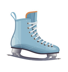 Blue Ice Skate