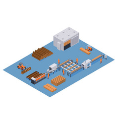 Isometric Sawmill Concept